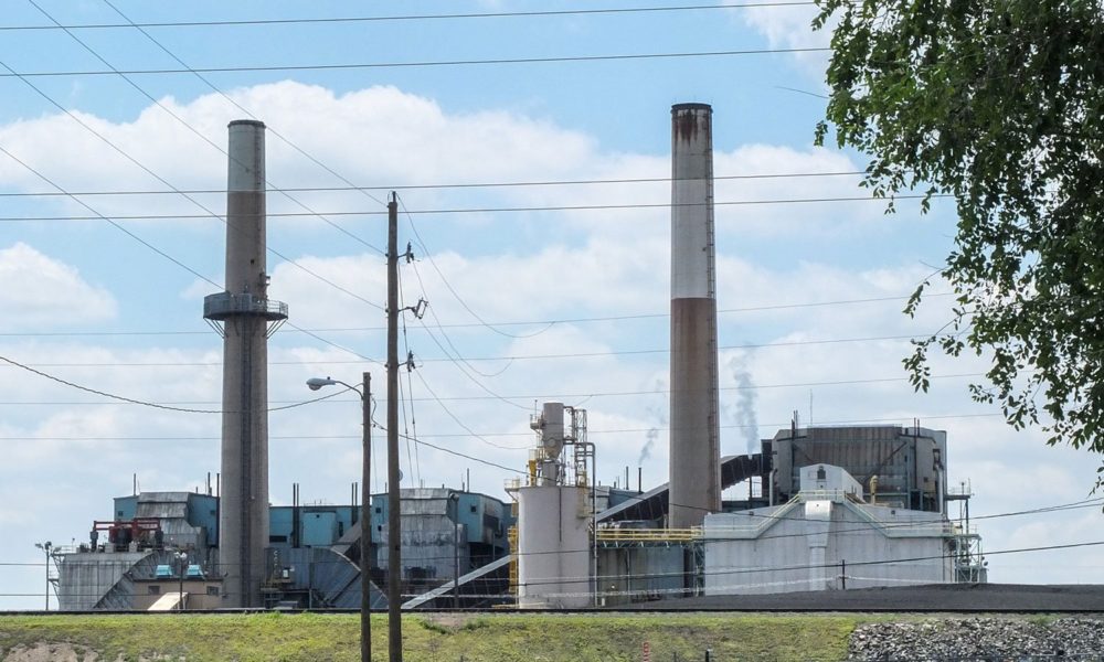 Xcel Energy decommissioned coal-fired power unit in Denver's Arapahoe Station.