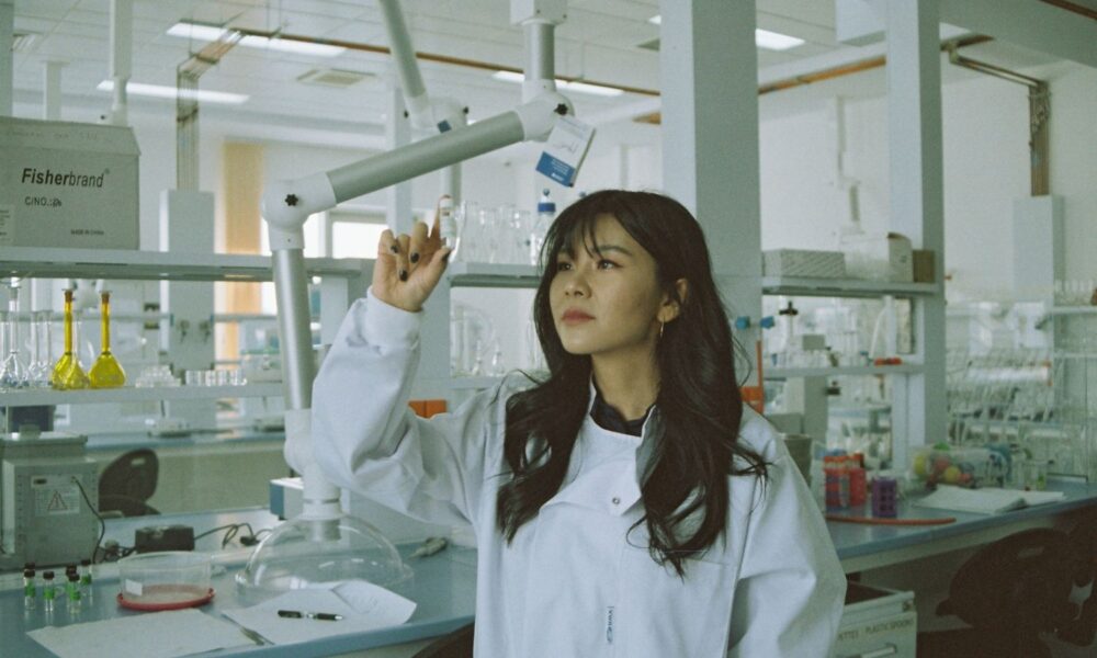 Scientist in a lab