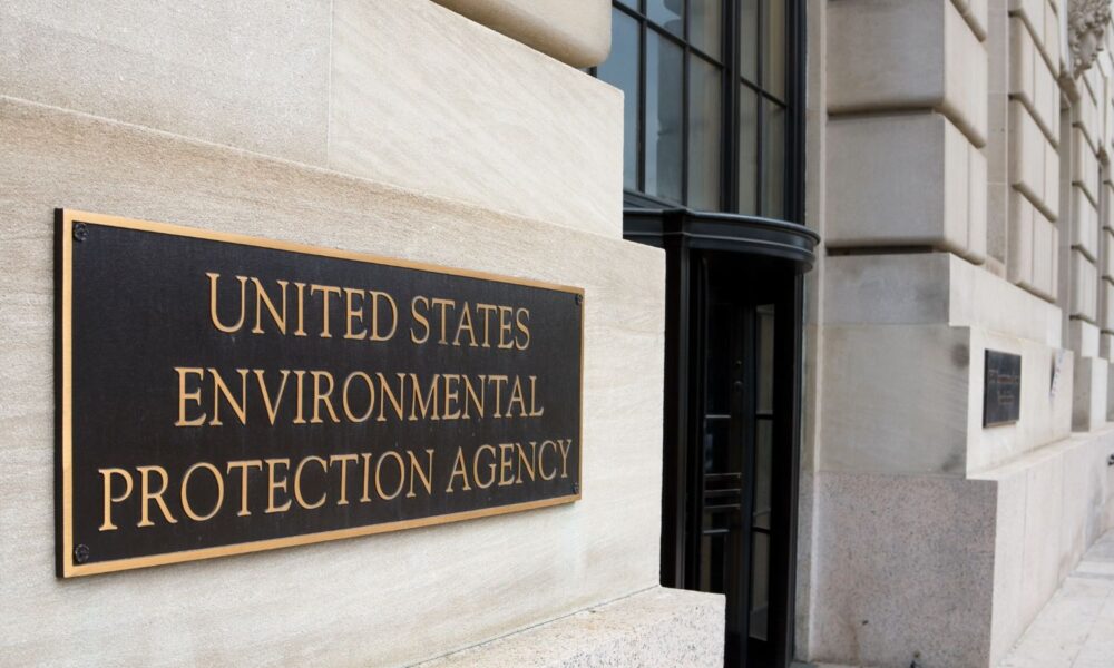 EPA front door sign