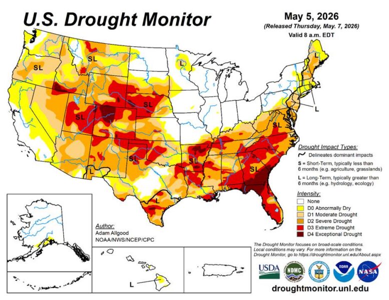 Widespread Record US Drought Threatens Rural Livelihoods and Food ...